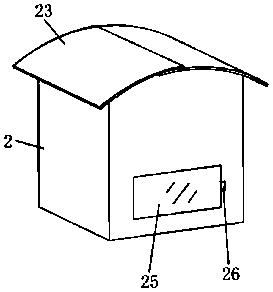 Intelligent first-aid unmanned aerial vehicle and AED storage and release device and control method thereof