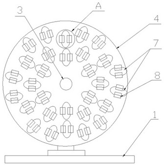 Egg storage box and storage method