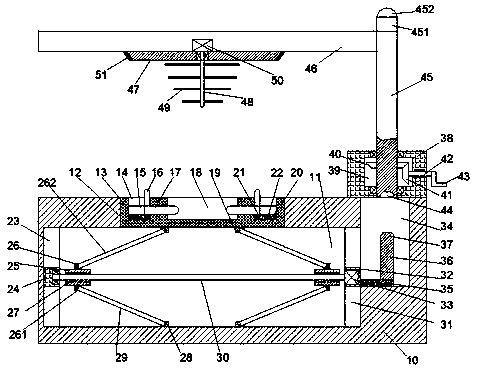 Energy-saving electronic contaminating fluid treatment device