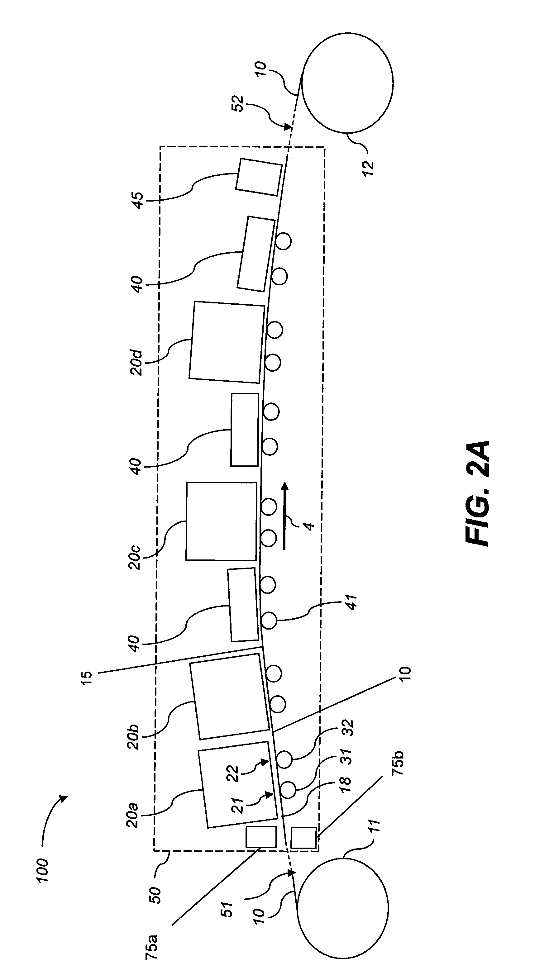 Method for preventing flutes on a non-print side