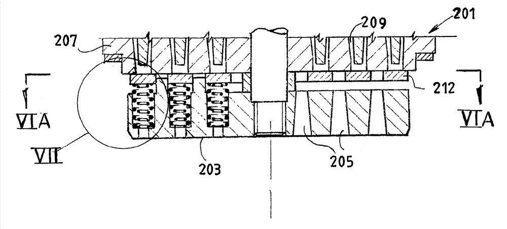 A differential pressure valve with parallel biasing springs and method for reducing spring surge