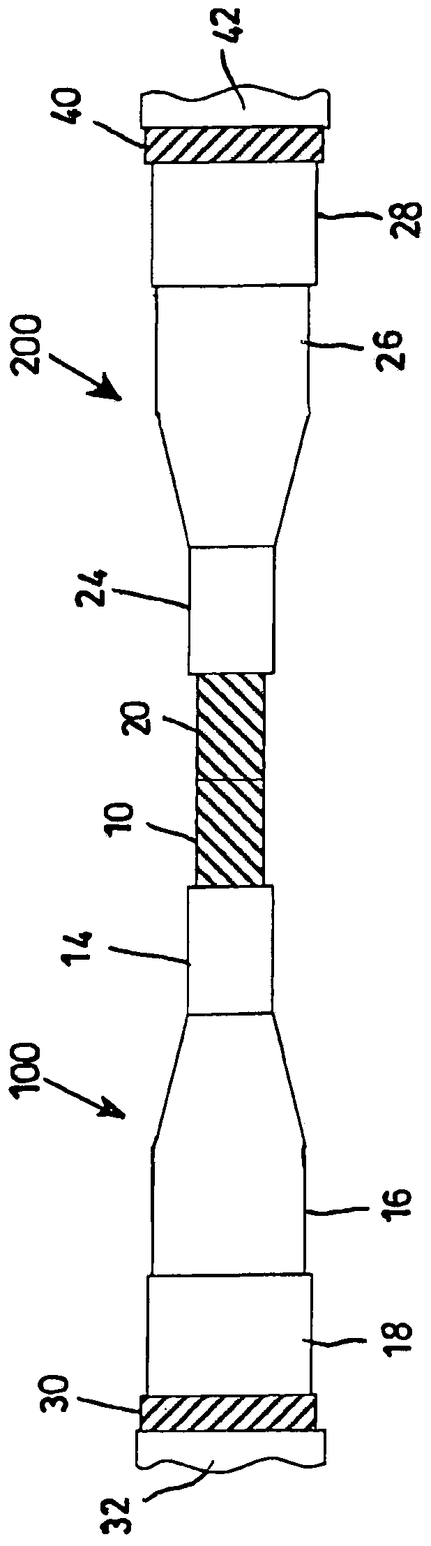 Process for jointing cables, apparatus for performing such a process and thermoplastic joint so manufactured