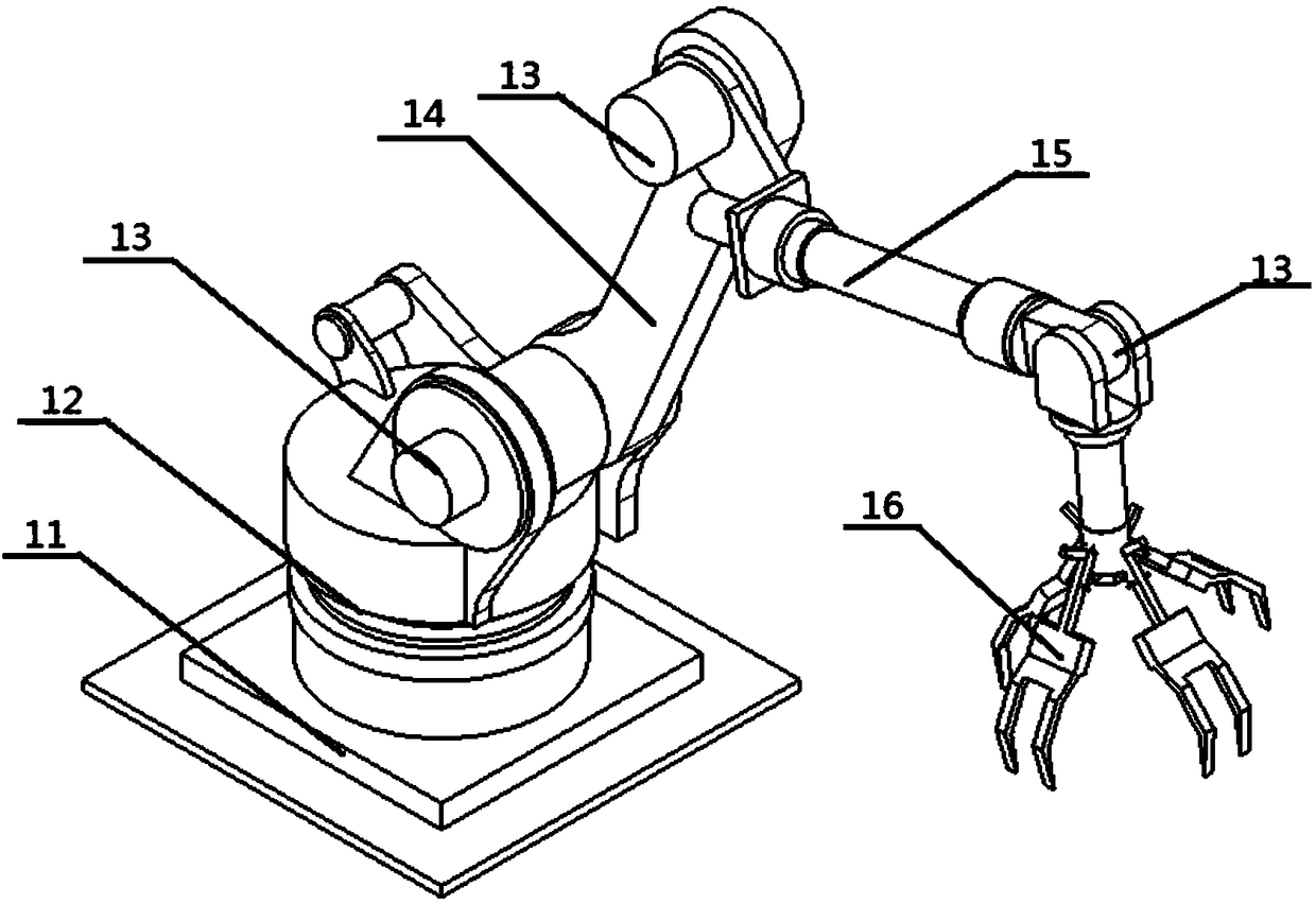 Green automatic dismantling device and method for waste tires