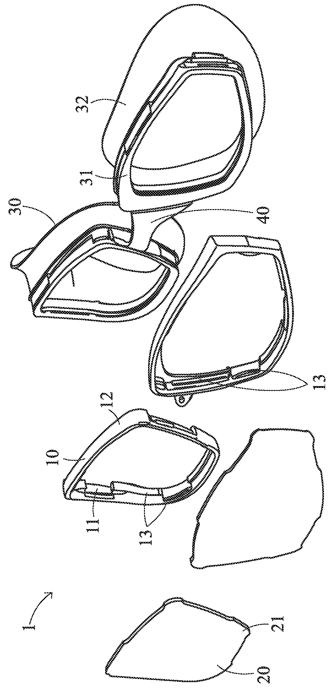 Waterproof goggle