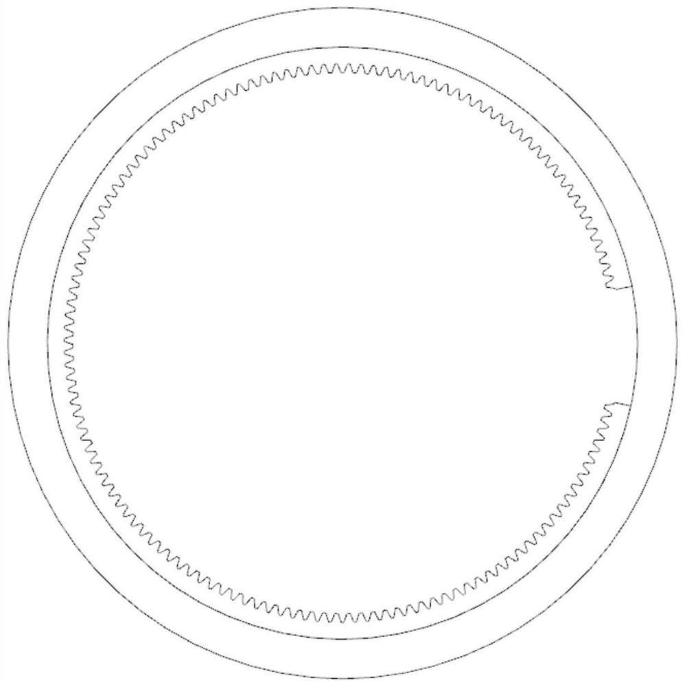 Ion nitriding method for ultrahigh-strength stainless steel gear