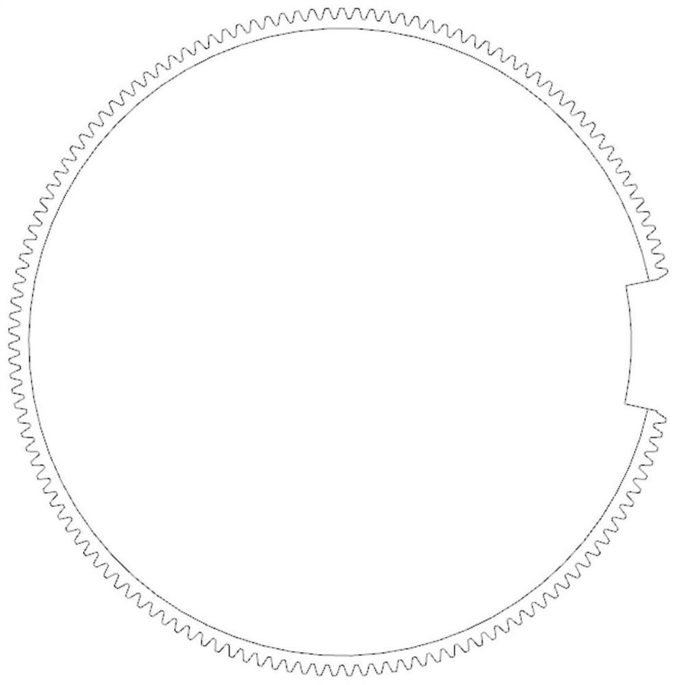 Ion nitriding method for ultrahigh-strength stainless steel gear