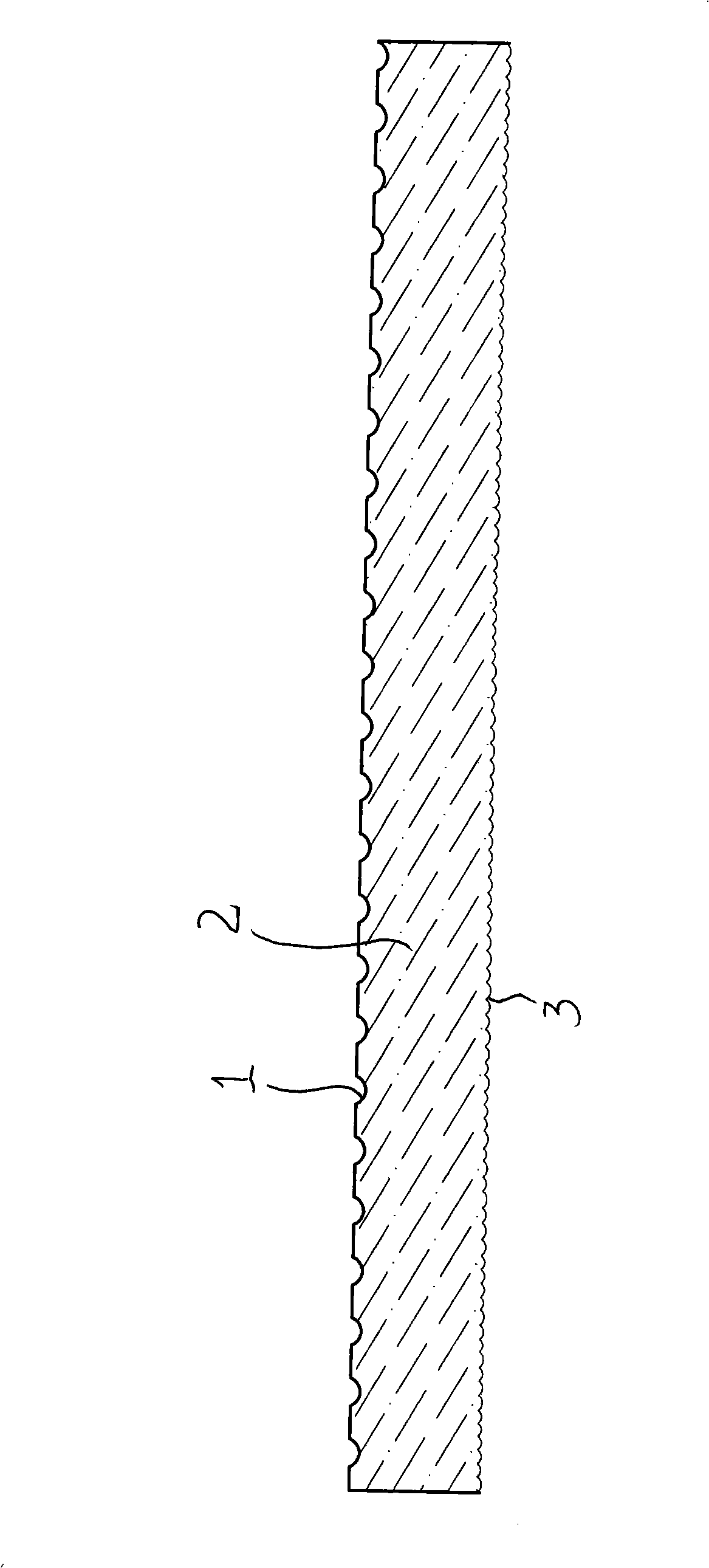Slide board for railway passenger dedicated line bridge support, modified ultra-high molecular weight polyethylene and production method for producing the slide board