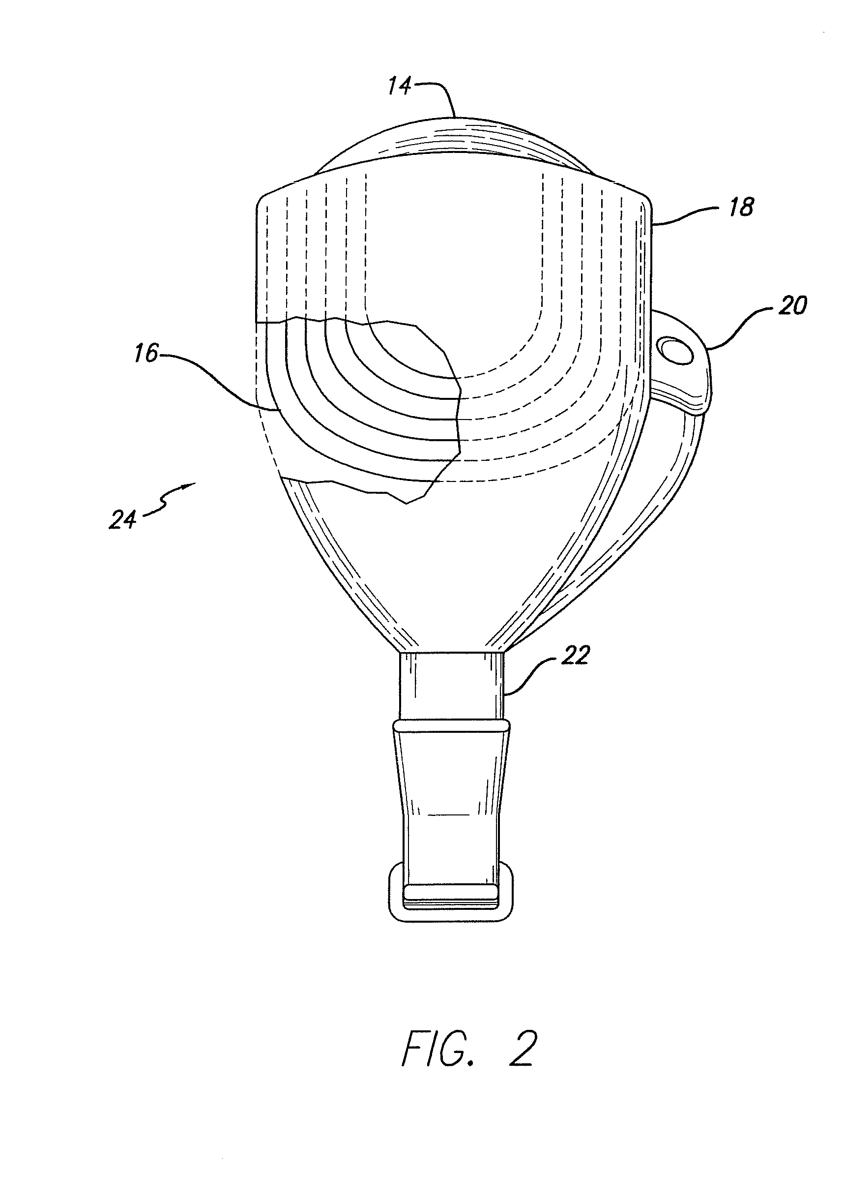 Flexible Circuit Electrode Array with at Least one Tack Opening
