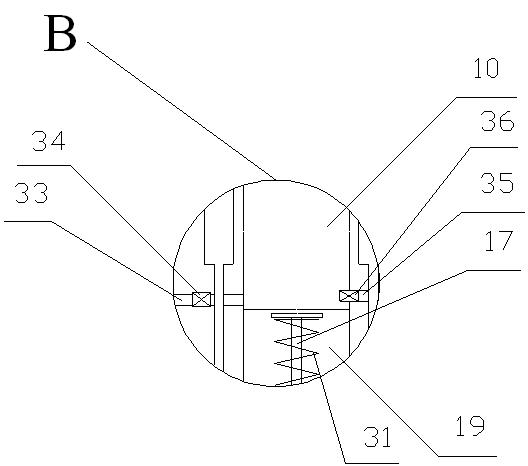 Deep sea water pressure energy power generation device