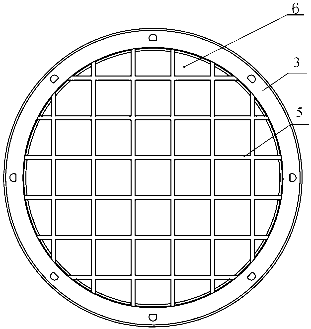 Flexible passive adaptation type fairing disc and flexible sandwich layer thereof and method for operating flexible passive adaptation type fairing discs