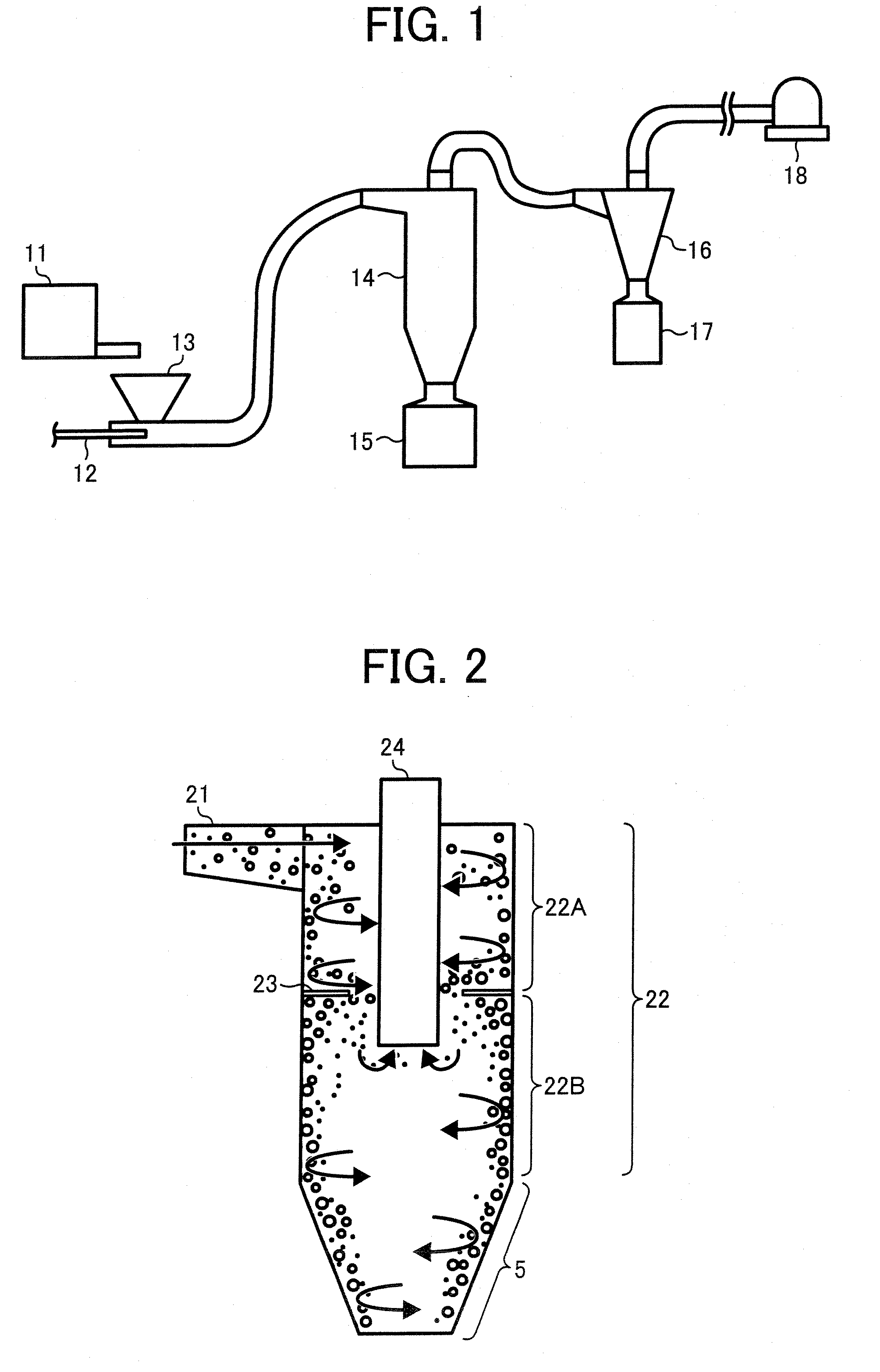 Cyclone classifier, flash drying system using the cyclone classifier, and toner prepared by the flash drying system