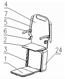 Elevator carrying device