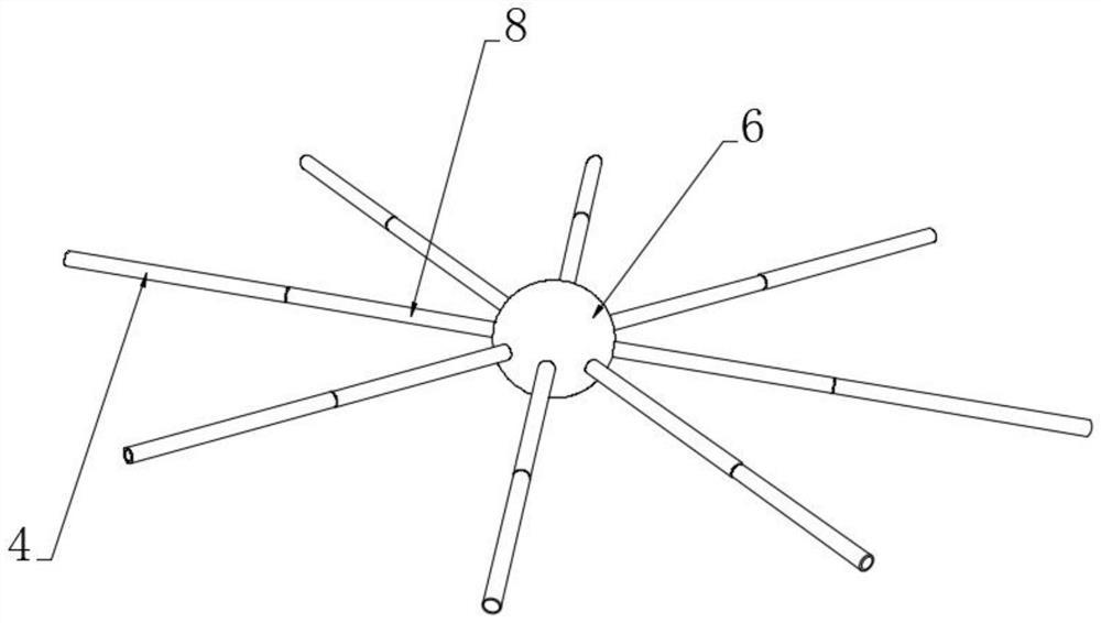 Self-sinking and floating adsorption balloon for wastewater floating oil treatment