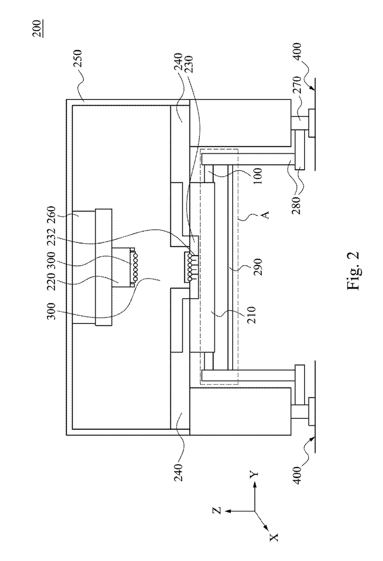 Damping component and integrated-circuit testing apparatus using the same