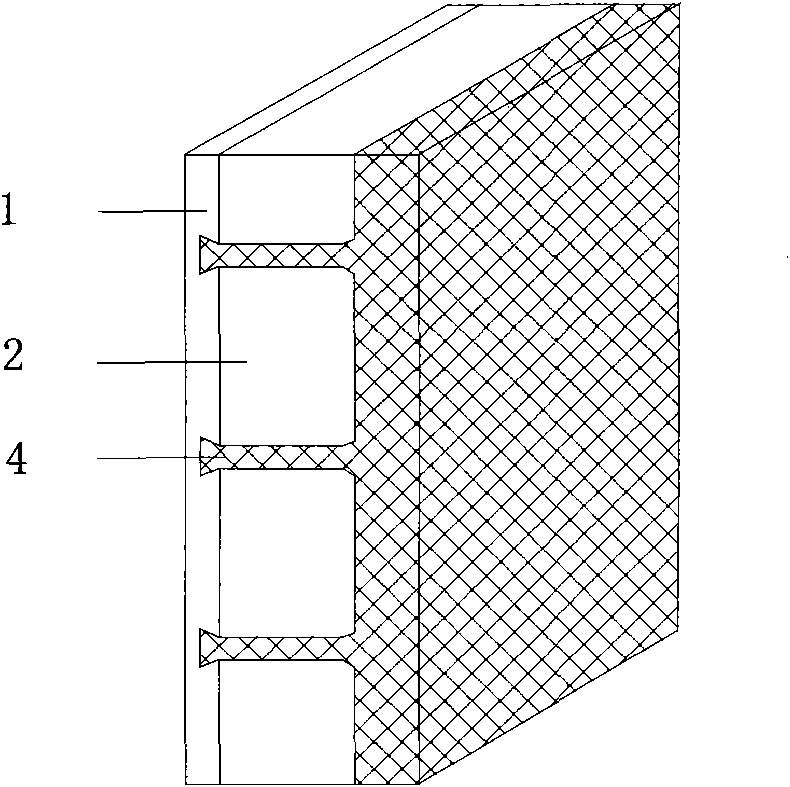 Molded composite board with improved firmness and preparation method thereof