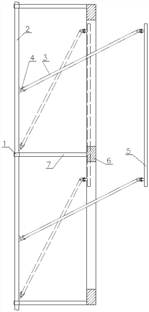 Suspended sash window opening/closing transmission mechanism