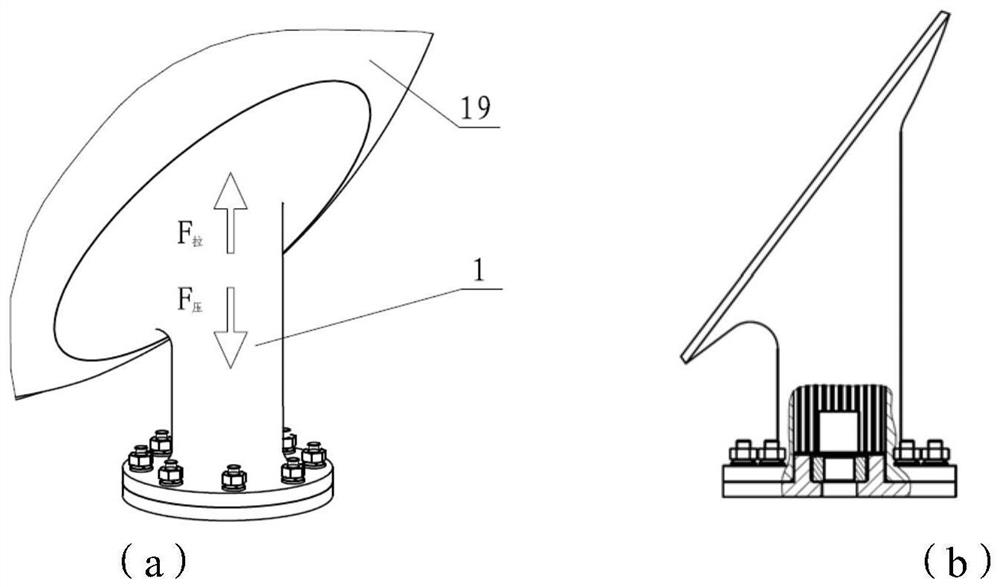 A storage tank load-bearing support with explosion-proof buffer function