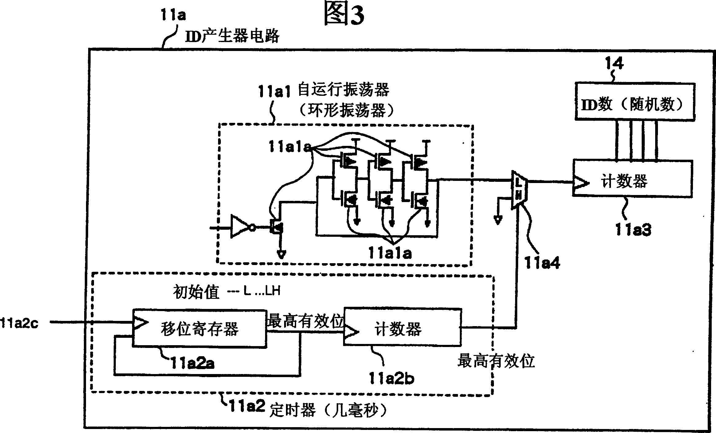 Stacked semiconductor device and semiconductor chip control method