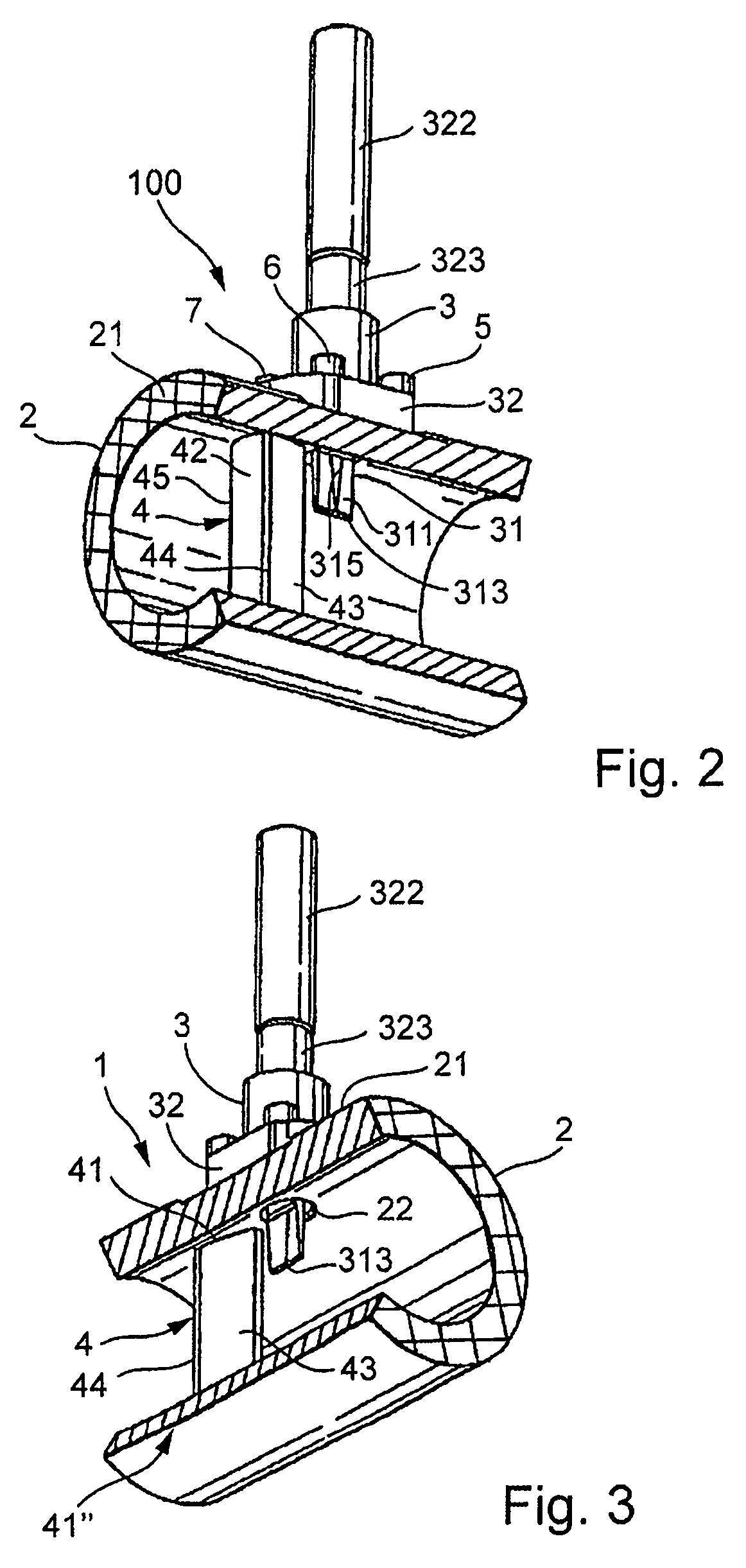 Measuring system with a flow conditioner arranged at an inlet of a measuring tube