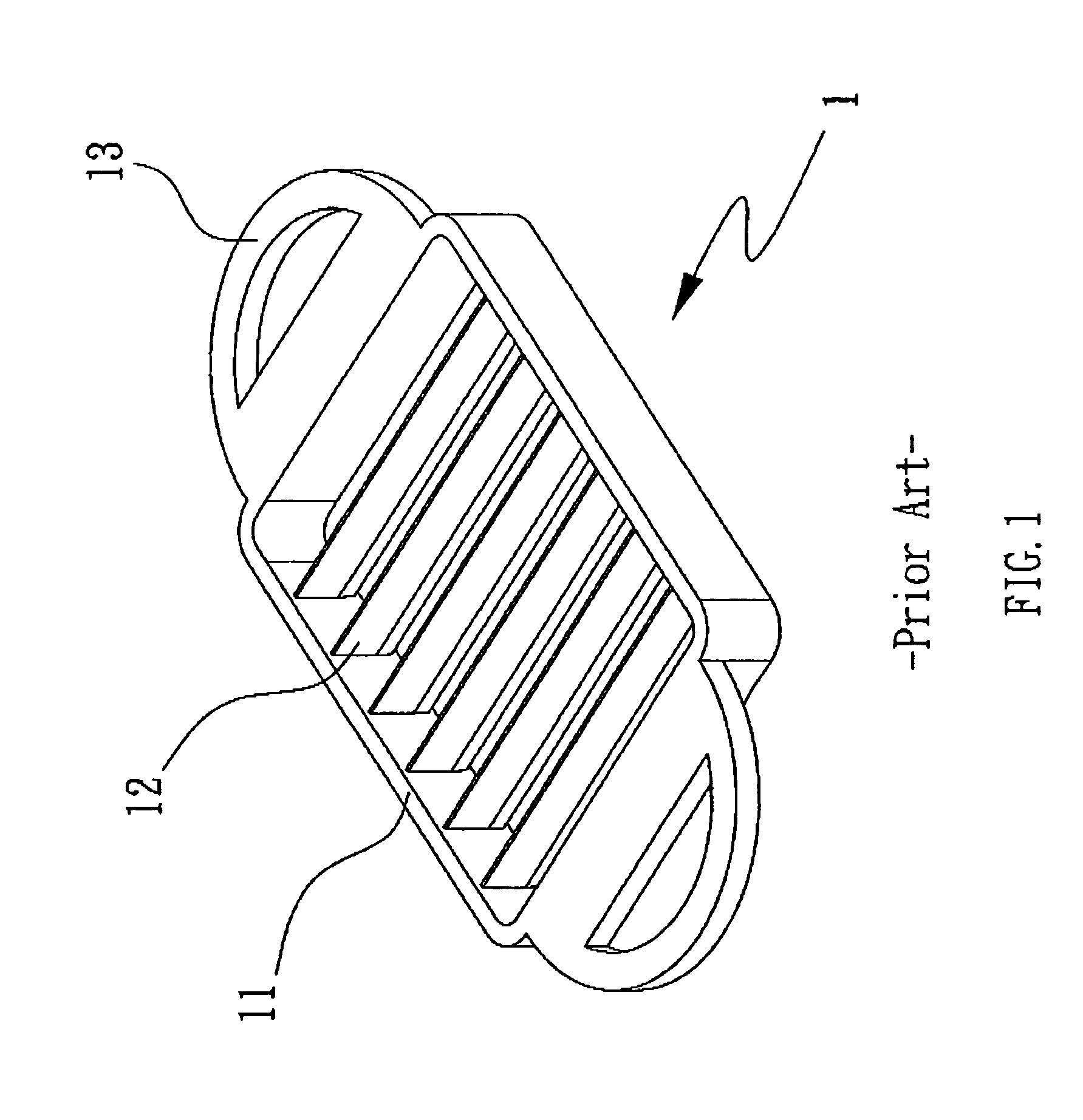 Fruit and vegetables slicing apparatus structure