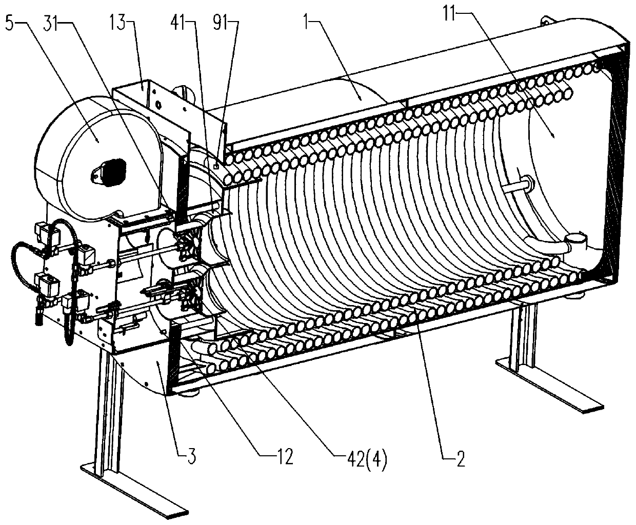 Heater control method, heater and deicing vehicle