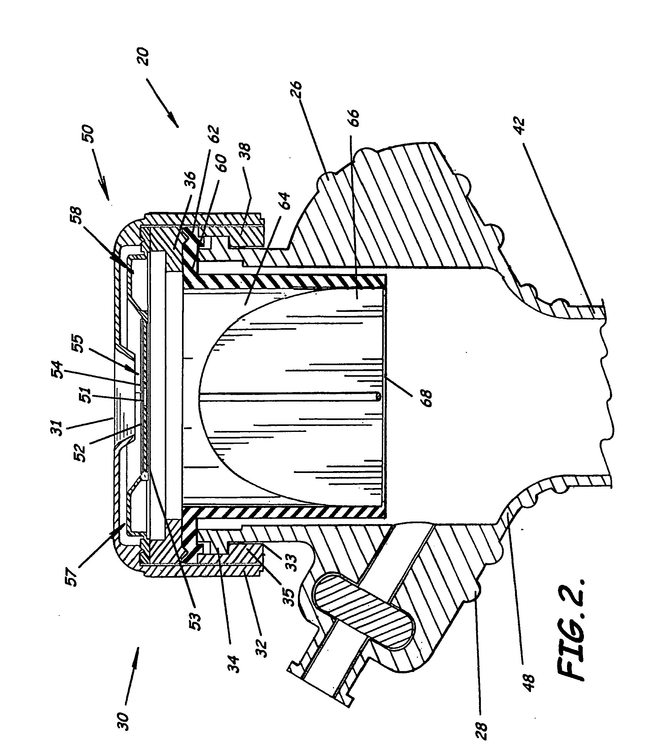 Trocar having planar fixed septum seal and related methods