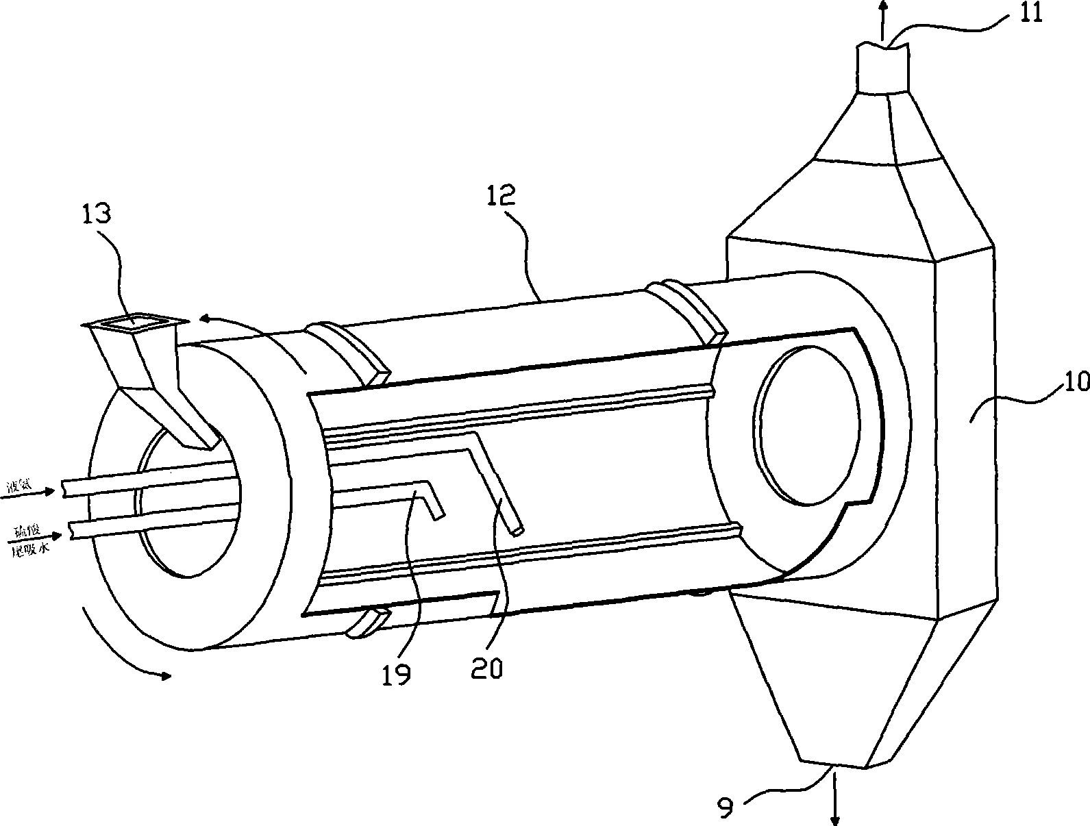 Ammoniation granulator and composite fertilizer production novel technique