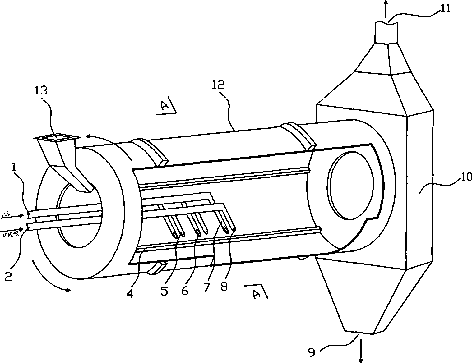 Ammoniation granulator and composite fertilizer production novel technique