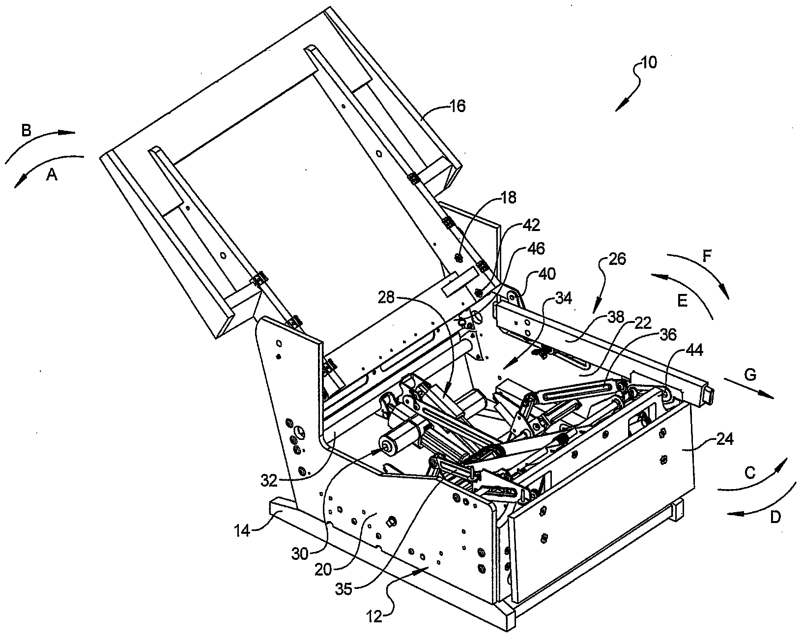 Mechanism and chair for powered combined and independent seat back and leg rest motion