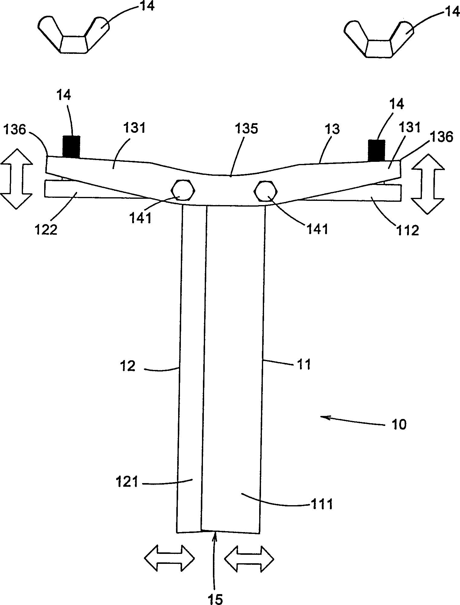 Muscle stretching apparatus for operation