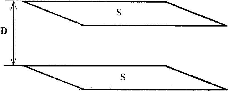 Method for sensing sectional capacitance digital vehicle oil level and sensor