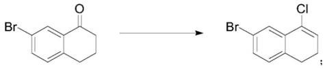 A kind of preparation method of 7-bromo-1-chloronaphthalene