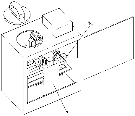 Coconut shell breaking machine capable of performing quick shell breaking