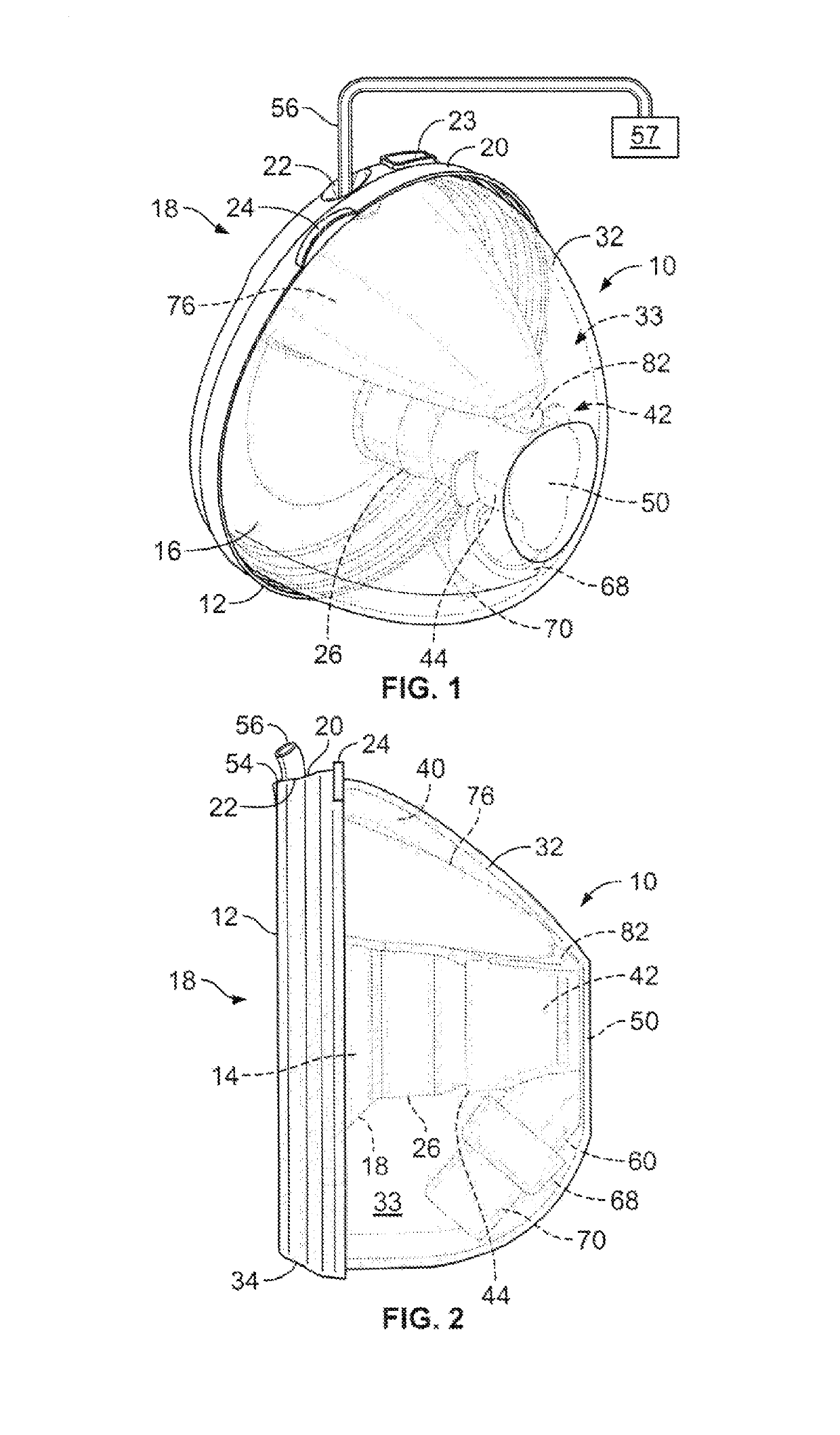 Submersible breast pump protection mechanism for a breast milk collection device with self-contained reservoir