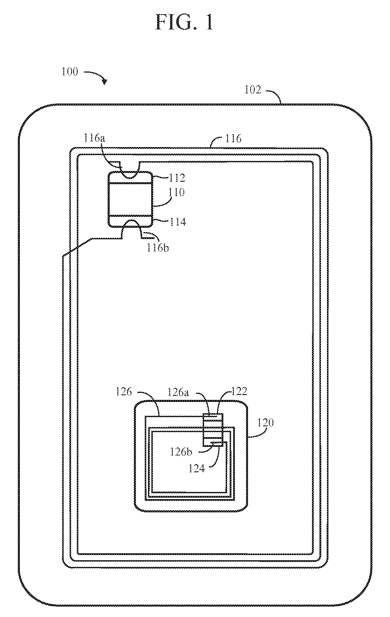 Secure high frequency / ultra high frequency inlay, and method and apparatus for making the inlay