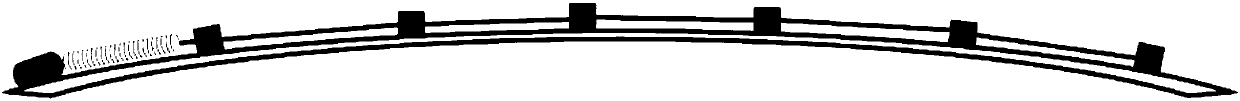 A system for monitoring blade deformation of wind power generation equipment