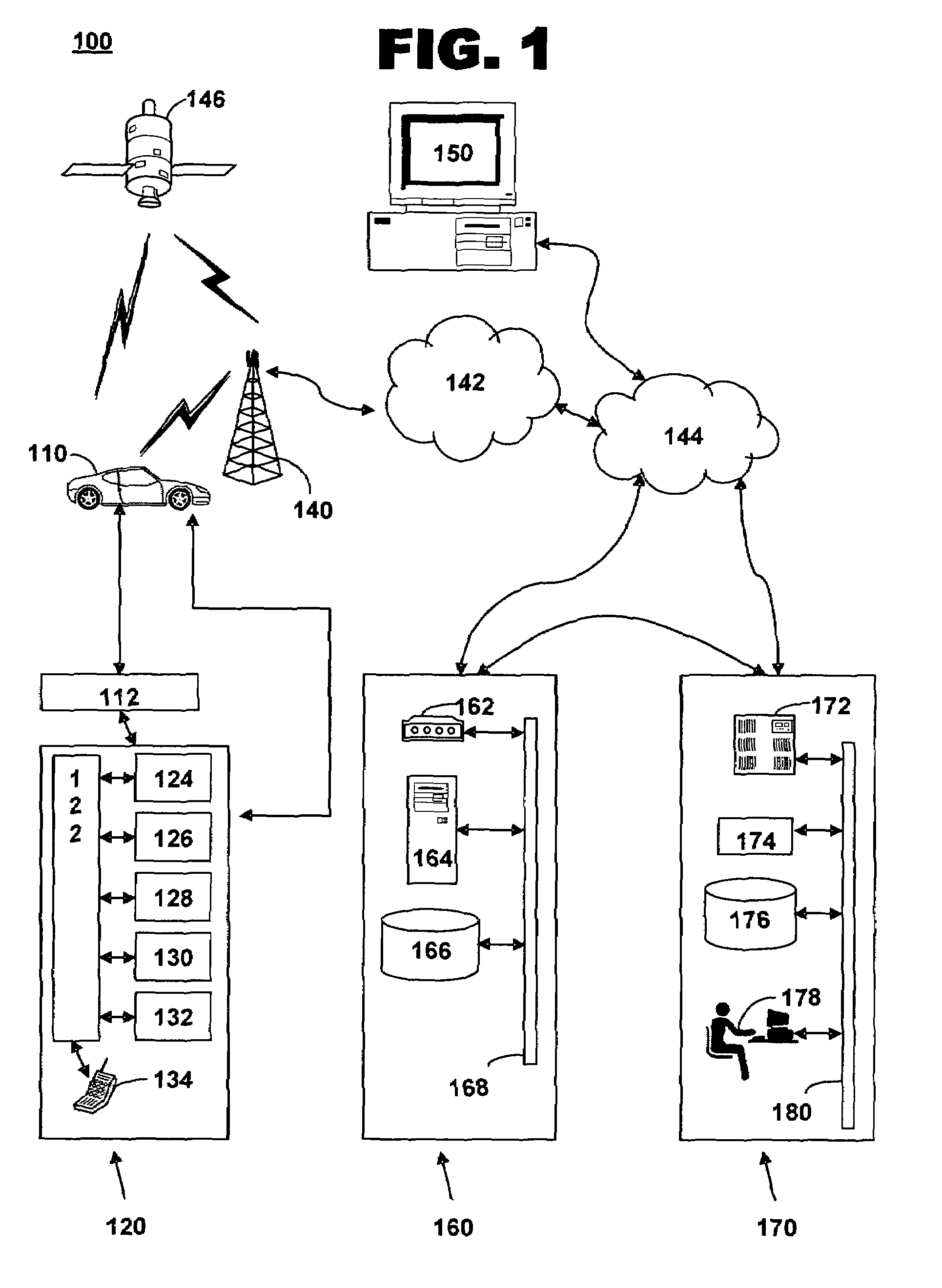 System and method for large route data handling within a telematics communication system