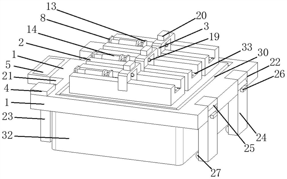 Tunnel type outer diameter measuring device for valve rod