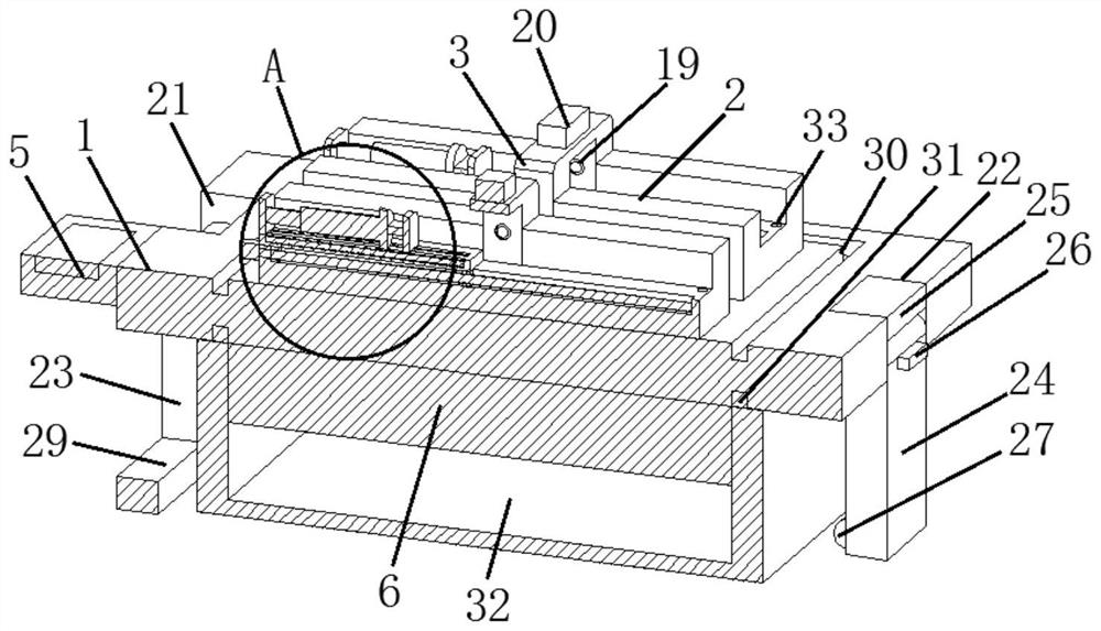 Tunnel type outer diameter measuring device for valve rod