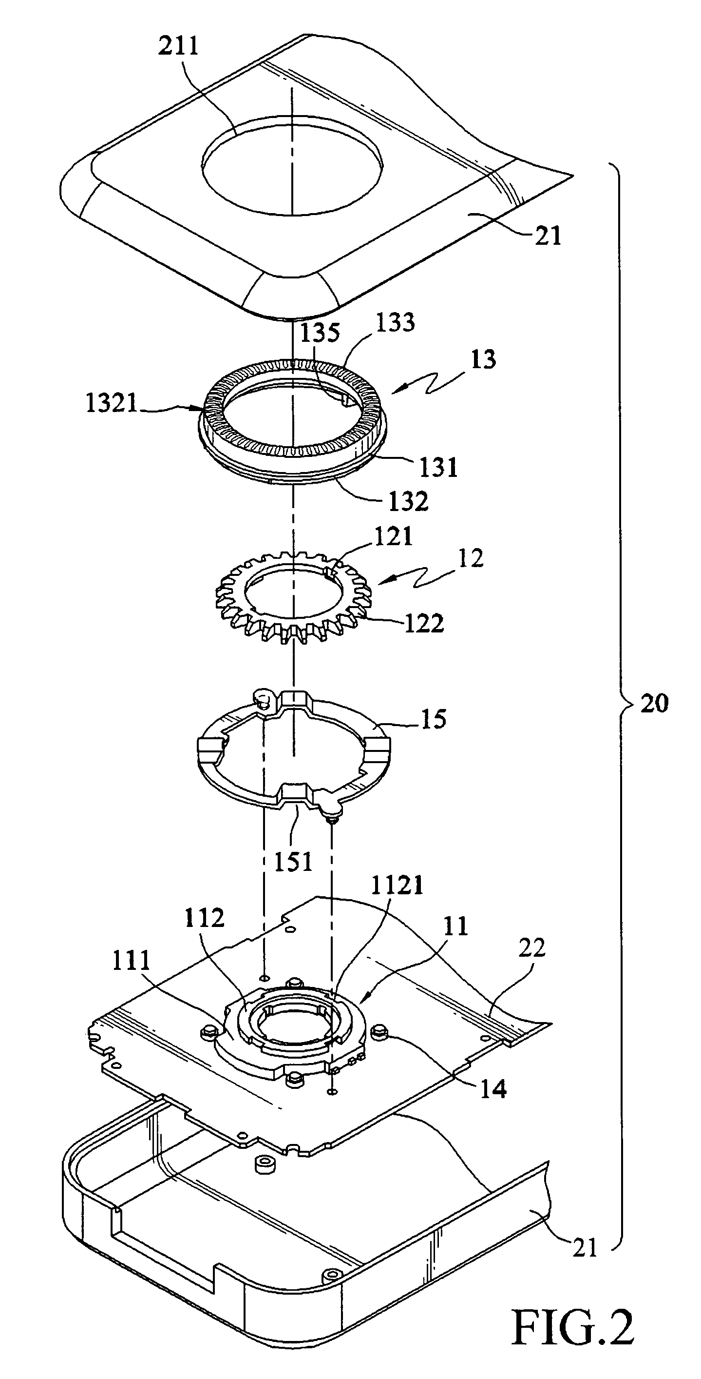 Knob structure