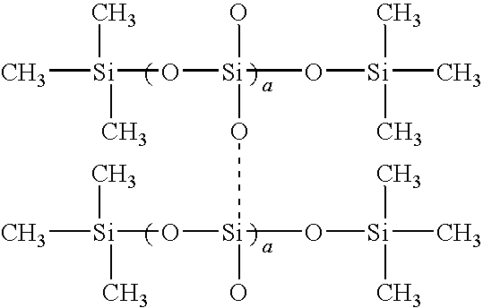 Crosslinked silicone polymers based upon spider esters