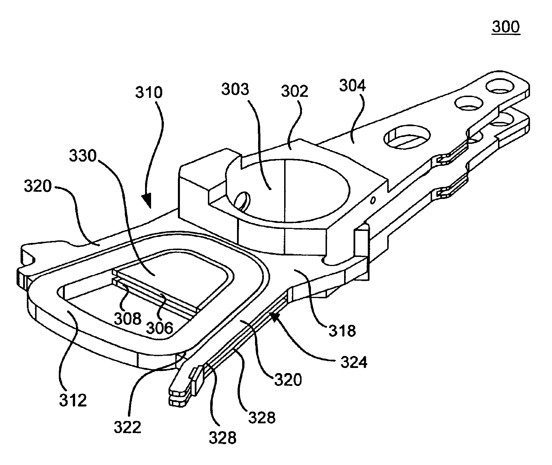 Actuator for use with a disk drive having a coil assembly designed to aid in heat convection from the coil of the coil assembly