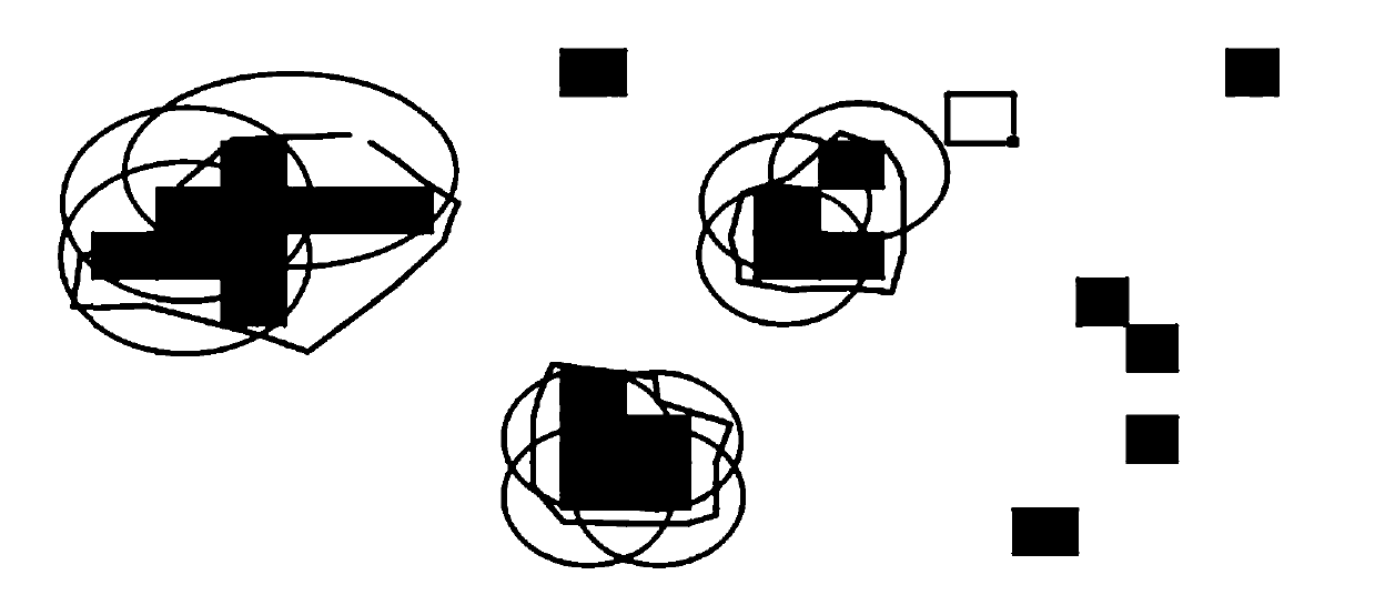 5G network weak coverage area locking and adjusting method based on GNG mode