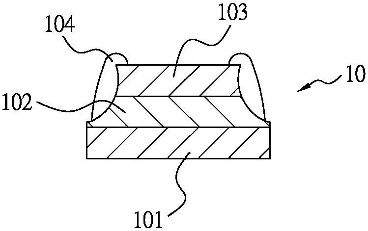 Manufacturing method of diode having ladder type structure