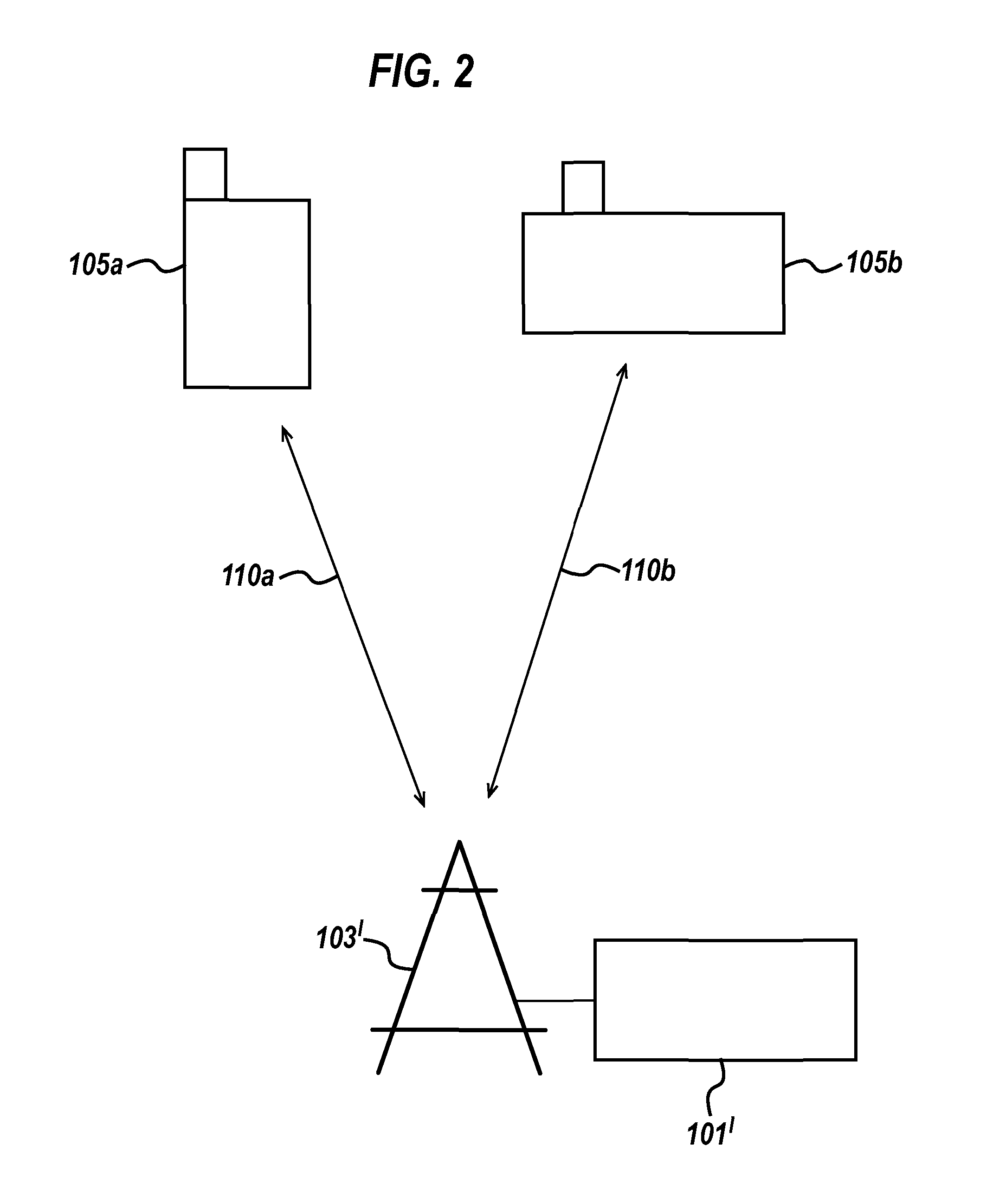 Wireless communications system with a narrower subordinate carrier
