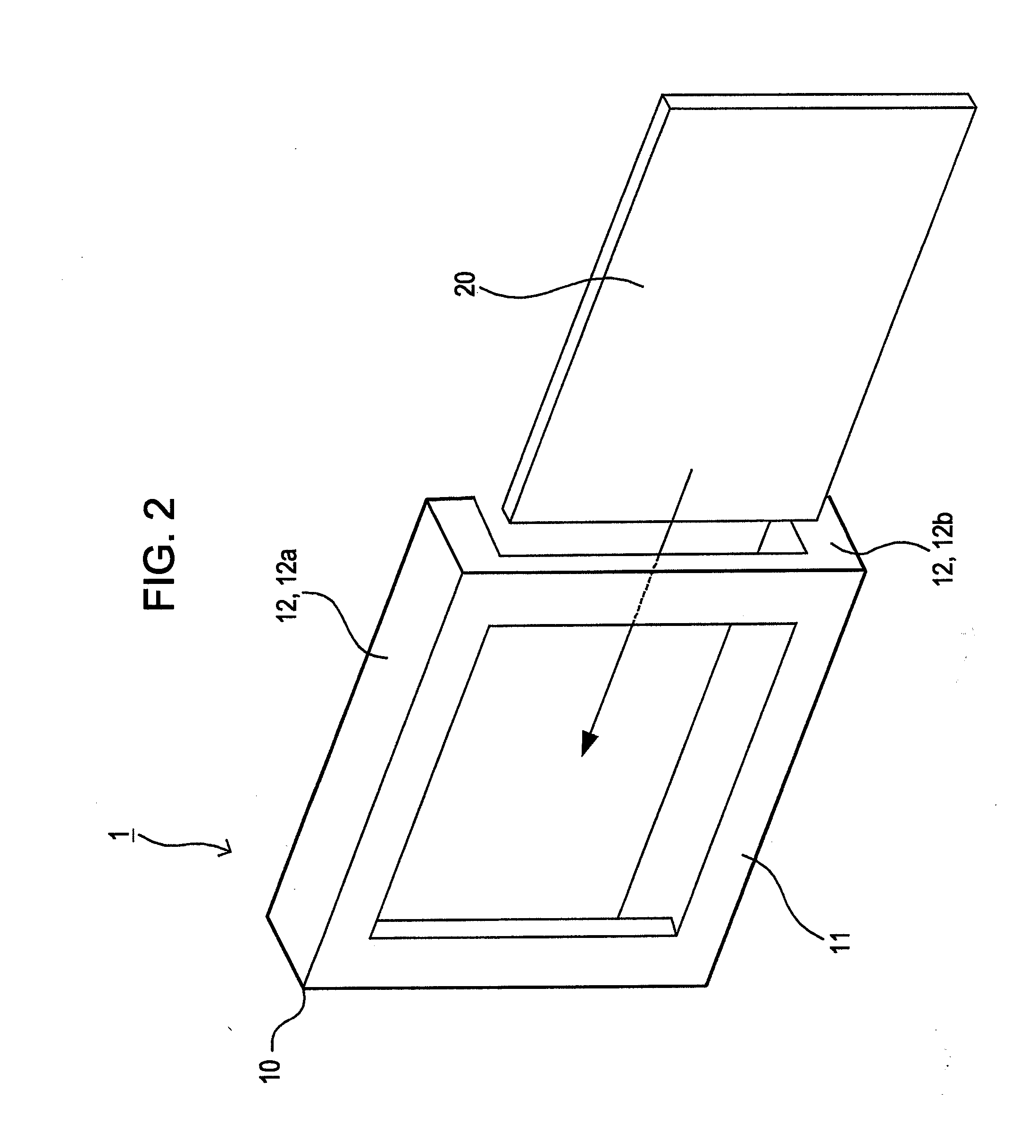 Frame unit for video display devices, and video display device