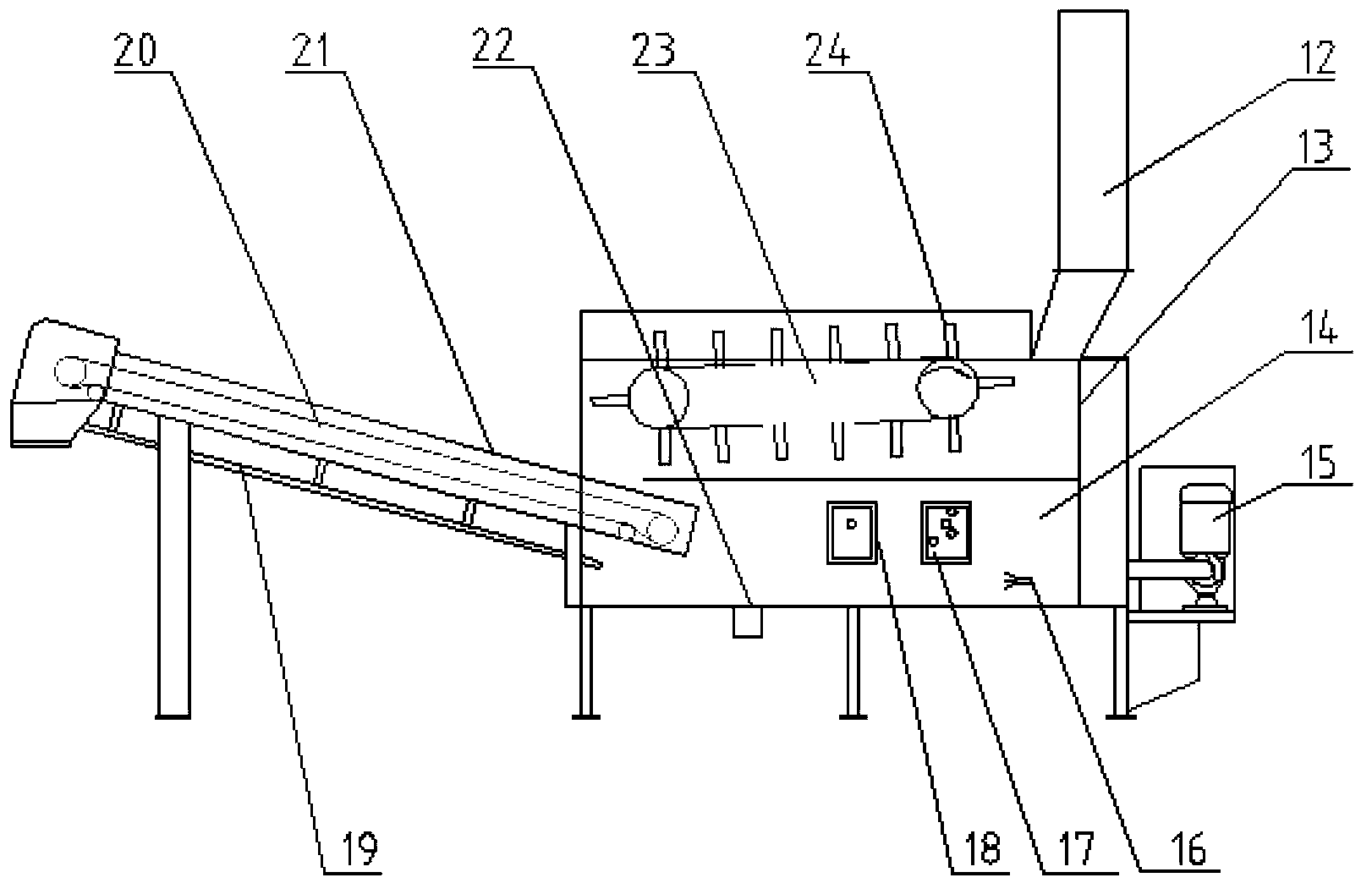 Processing device and processing method for tobacco leaves