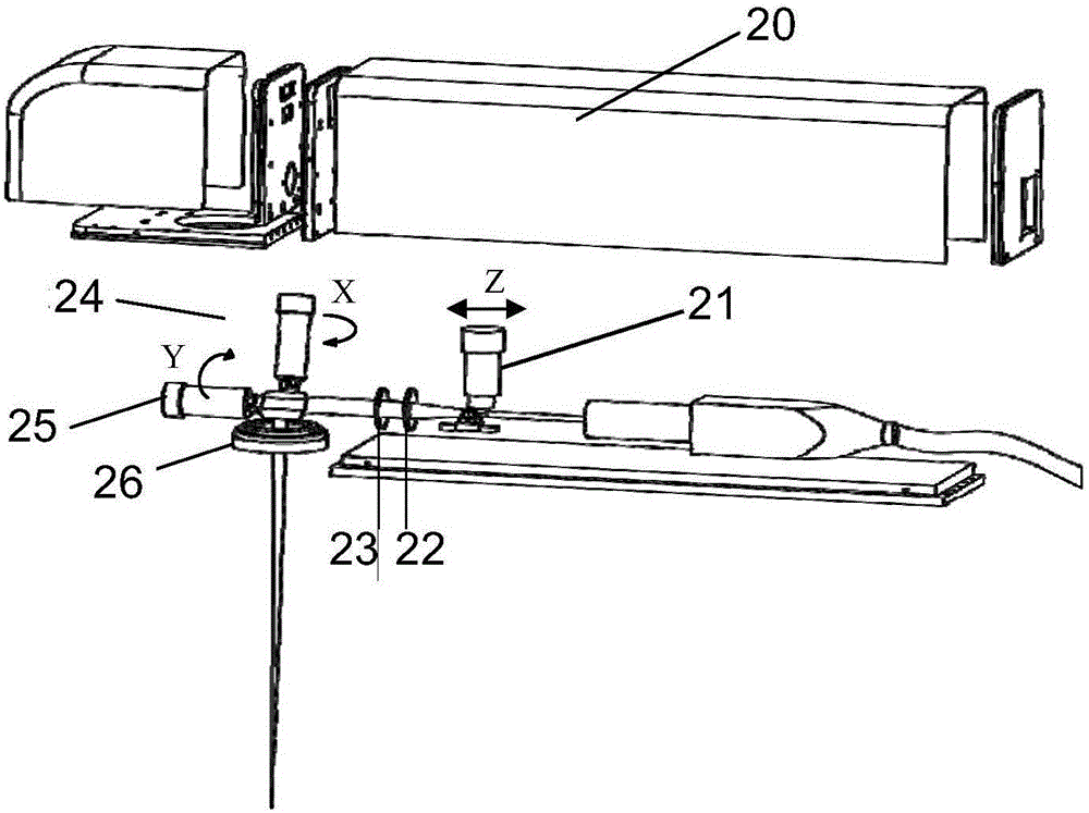 Laser cleaning device and method for axis parts