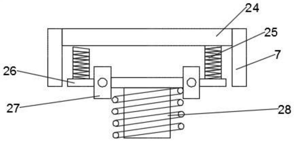 A grain storage buffer device capable of reducing grain breakage rate