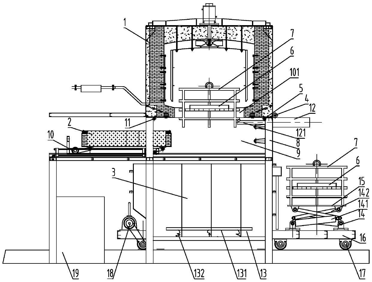 Solid melting furnace equipment and solid melting method
